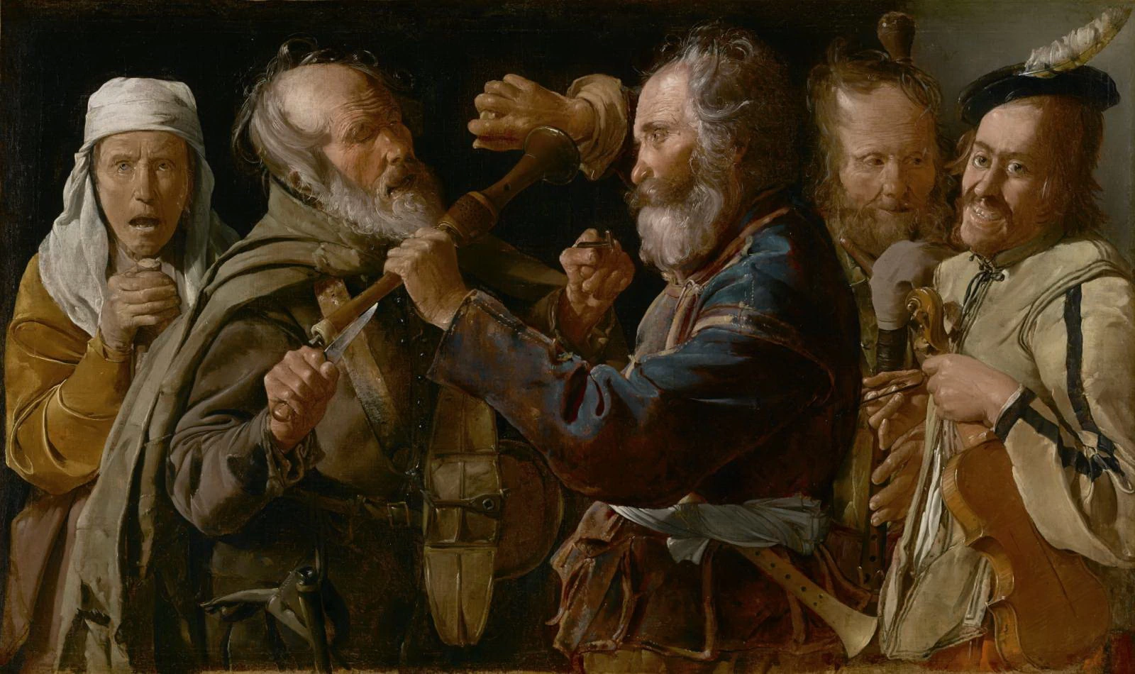 Rissa dei musicisti - J. Paul Getty Museum, Los Angeles